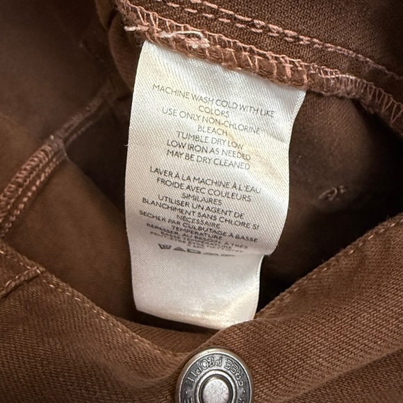 Free People Marci Short Sleeve Jumpsuit. Pinecone Brown #1677 - Picture 8 of 8